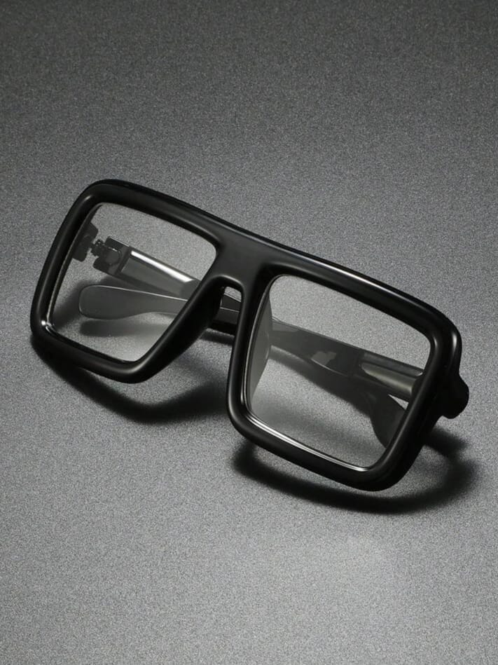 ENAK Super Large Square  Frame Unisex computer Gaming Glasses